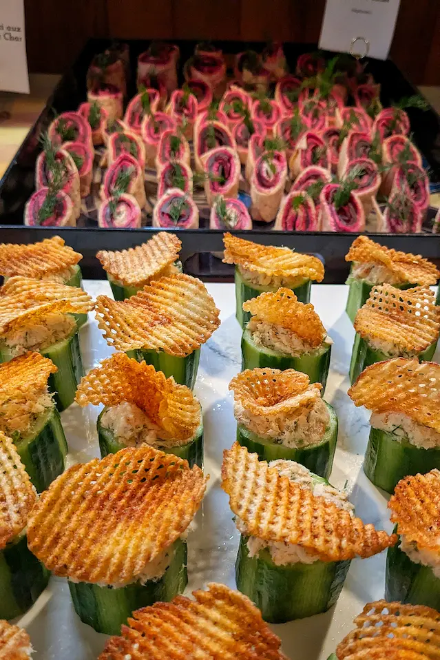 Klonbite catering event Whitehorse Yukon — cocktail bite platter